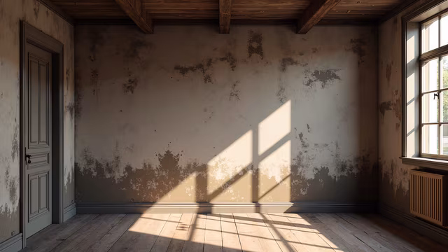 Abandoned Room Illustration