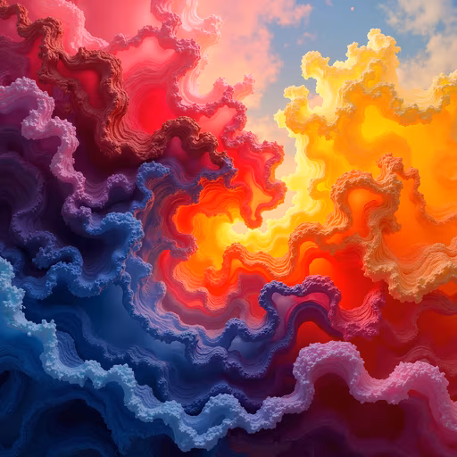 Abstract Fractal Waves
