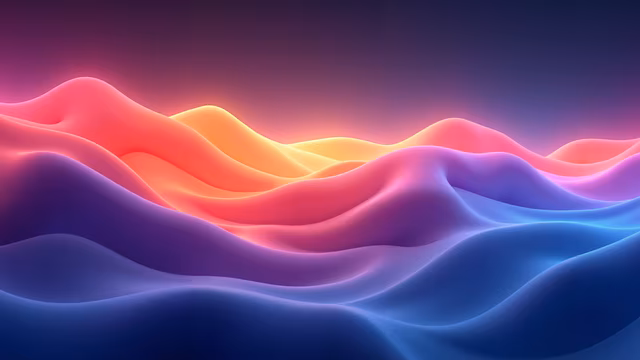 Abstract Landscape Illustration