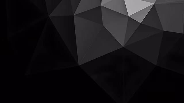 Abstract Triangular Geometric Pattern