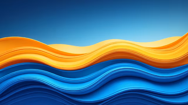 Abstract Waves Illustration
