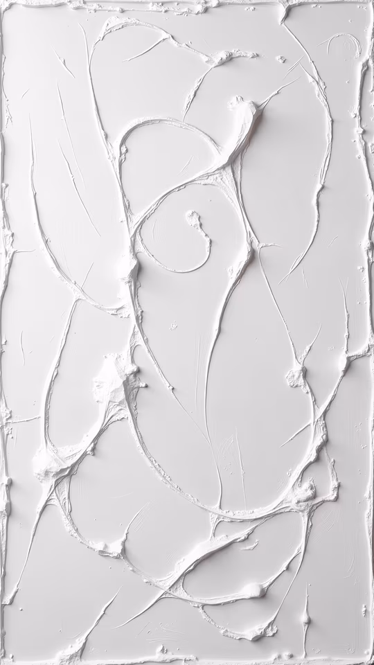 Abstract White Painting