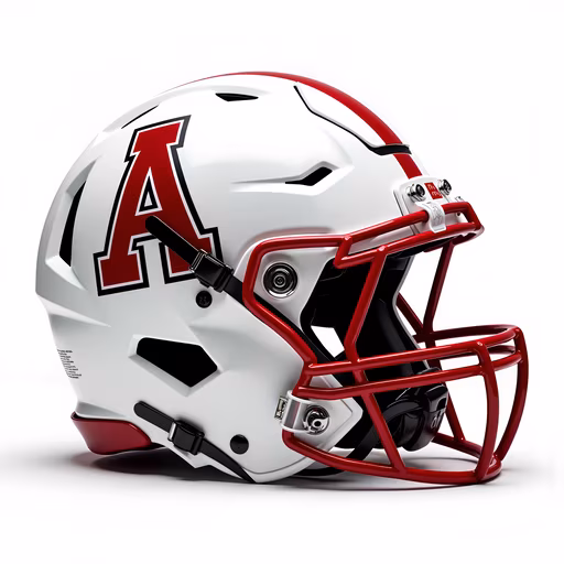 American Football Helmet Illustration