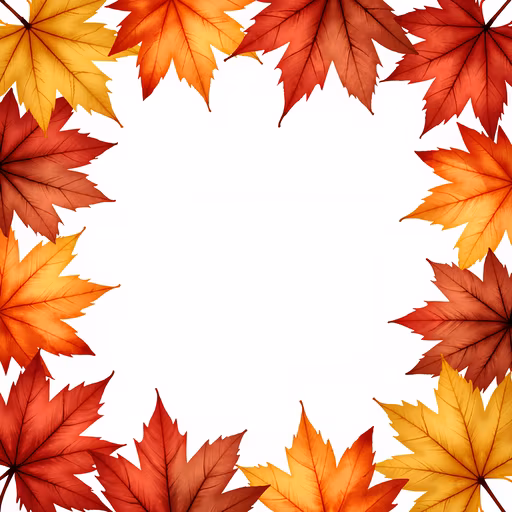 Autumn Leaves Frame