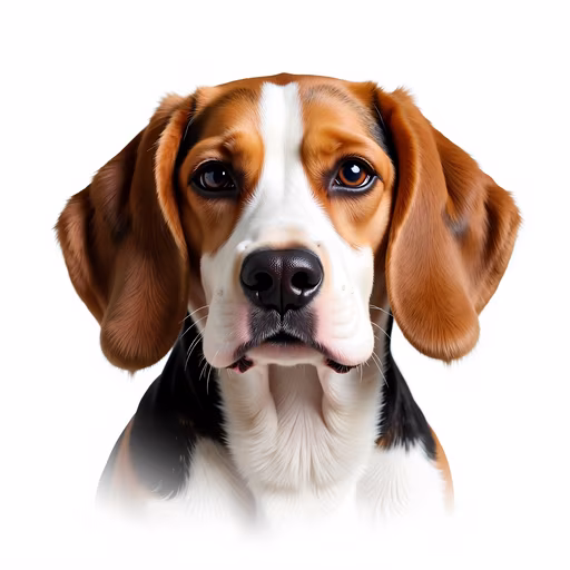 Beagle Portrait Realistic