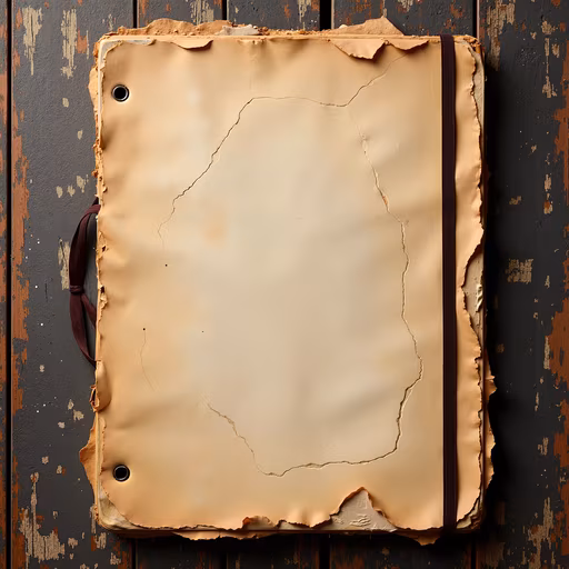 Blank Old Book Page