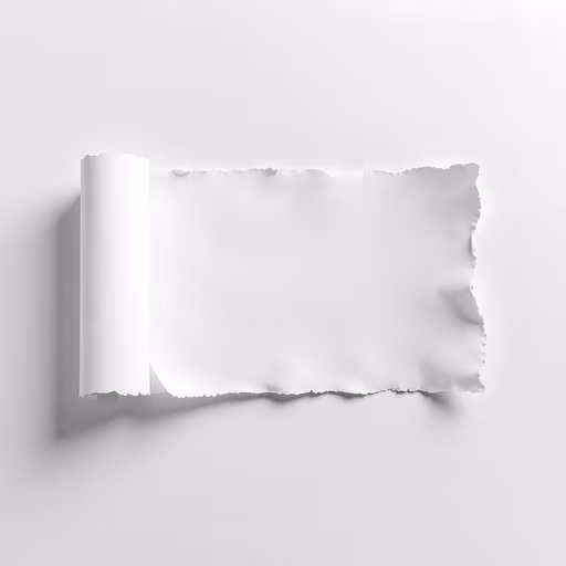 Blank Paper Illustration