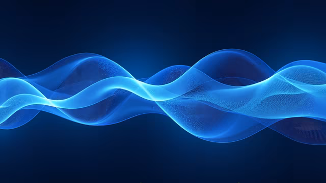 Blue Wave Illustration