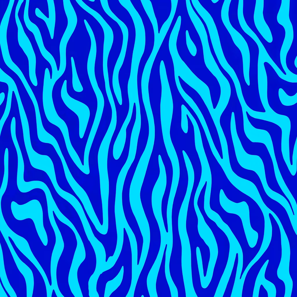Dynamic blue wave illustration with vibrant tones and fluid motion.