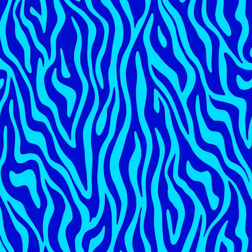 Blue Waves Illustration