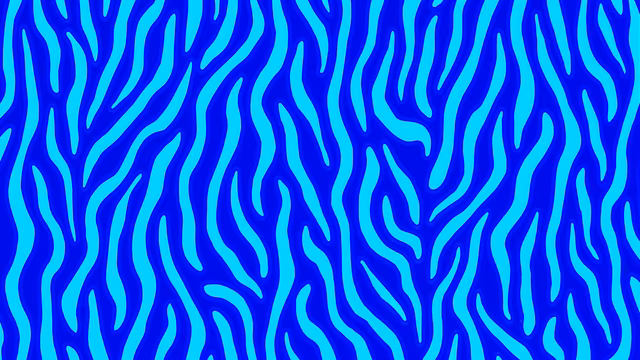 Blue Waves Illustration