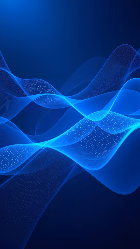 Blue Waves Illustration