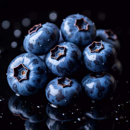 Blueberries Realistic