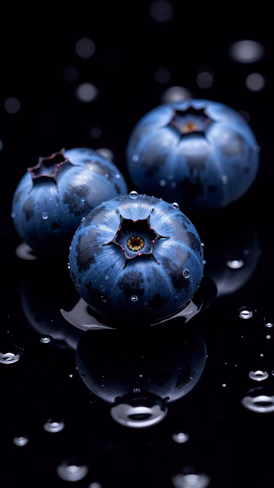 Blueberries Realistic