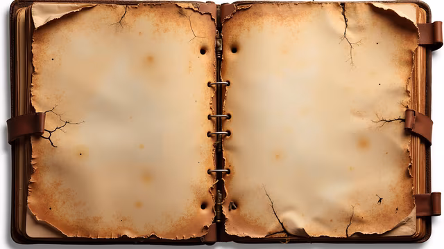 Burnt Book Illustration