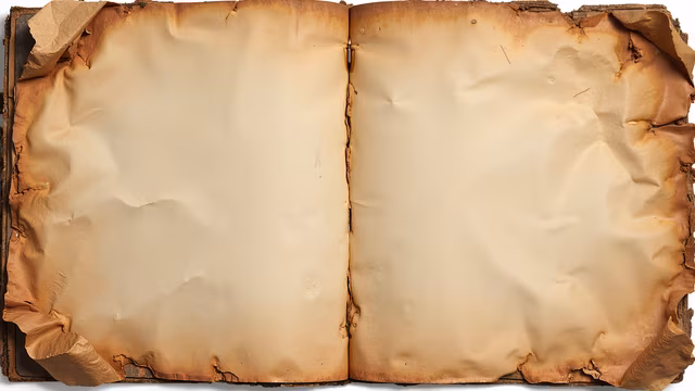 Burnt Book Pages