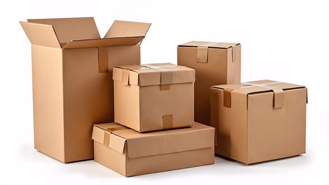 Cardboard Boxes Realistic