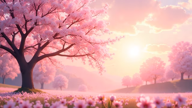 Cherry Blossom Paradise
