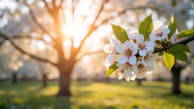 Cherry Blossoms in Spring