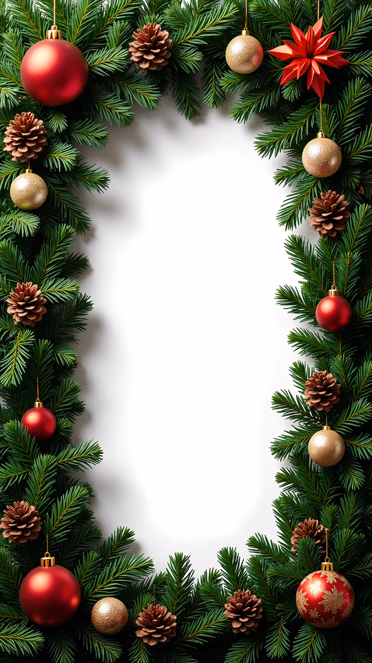 Christmas Garland Illustration
