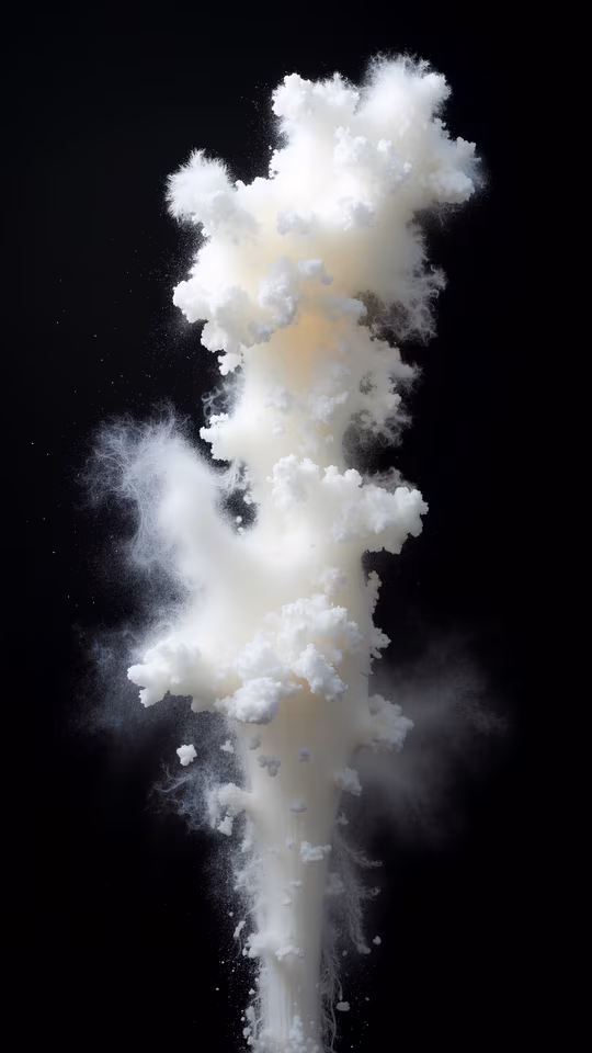 Cloud Burst Illustration