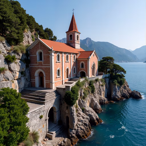 Coastal Church Illustration