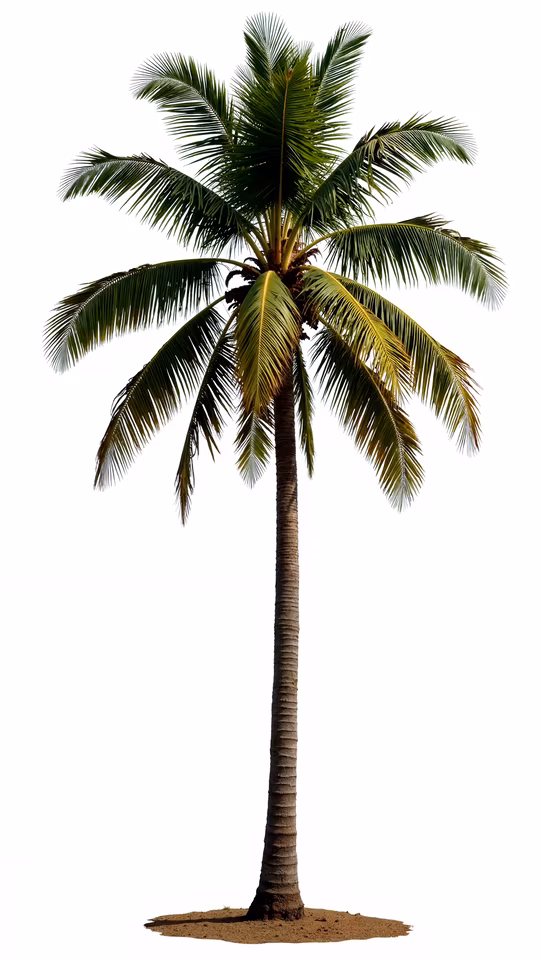 Coconut Palm Tree Illustration