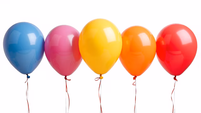 Colorful Balloons Illustration