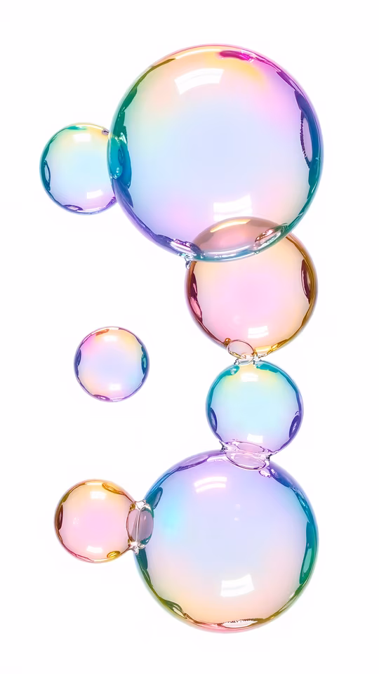 Colorful Bubbles Illustration