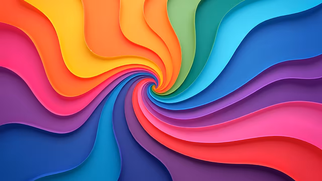Colorful Swirl Illustration