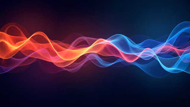 Colorful Waves Illustration