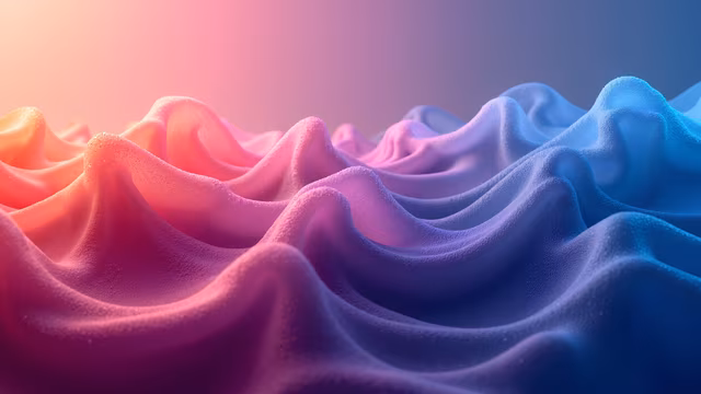 Colorful Waves Illustration