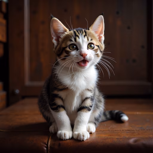 Cute Calico Kitten