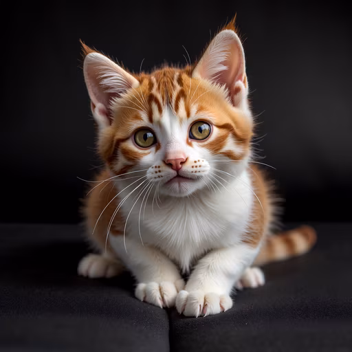 Cute Kitten Illustration