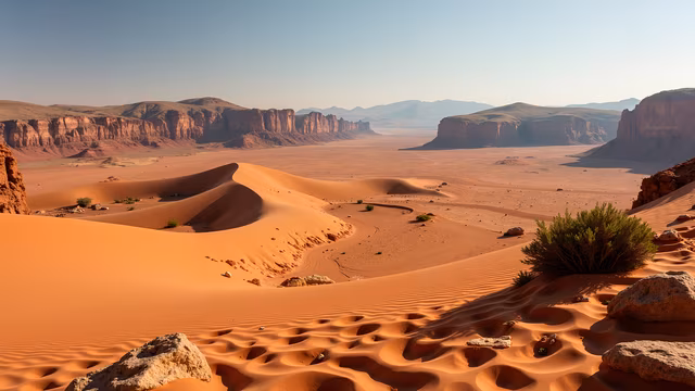 Desert Landscape Realistic