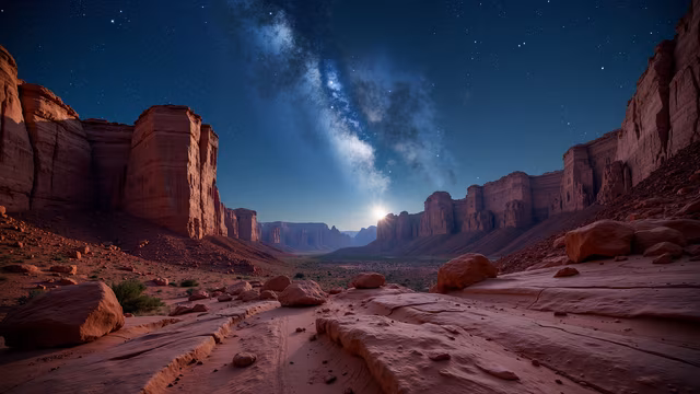 Desert Night Sky
