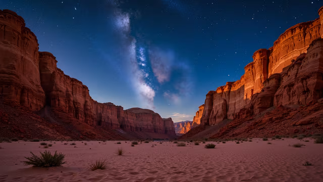 Desert Night Sky