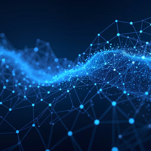 Digital Network Illustration