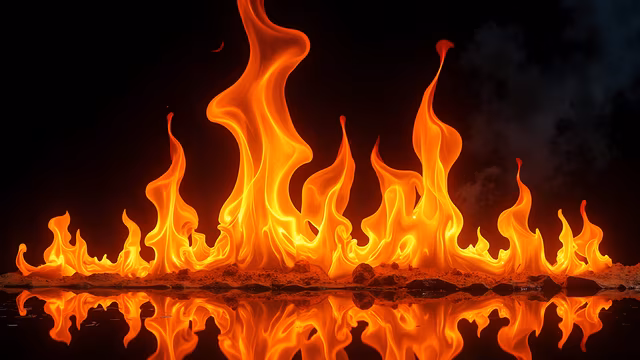 Flaming Reflections