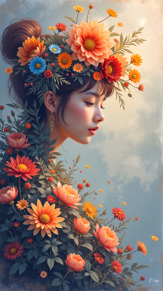 Floral Portrait