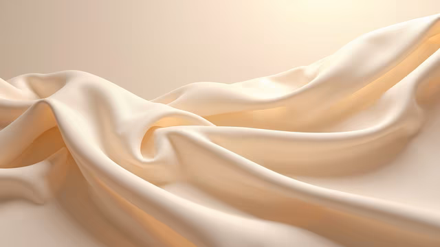 Flowing Silk Illustration