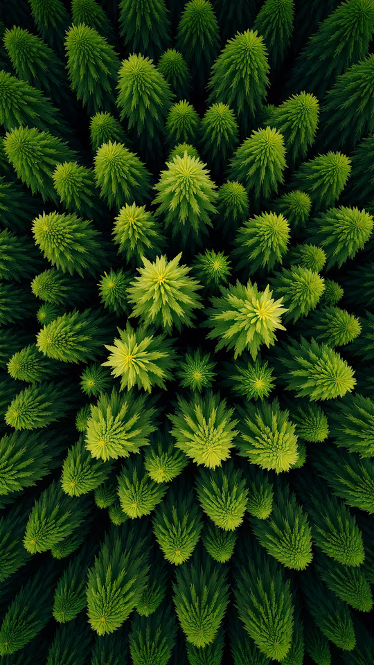 Forest Pattern Illustration