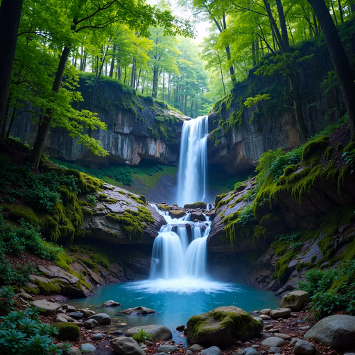 Forest Waterfall