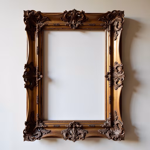 Golden Ornate Frame