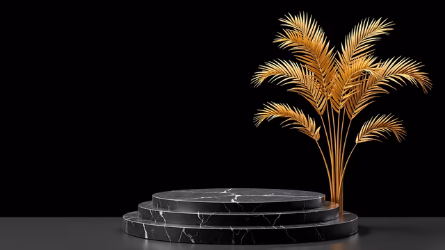 Golden Palm Podium