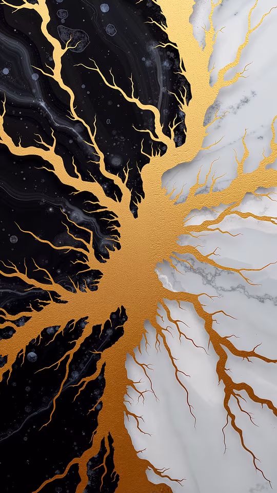 Golden Roots Illustration