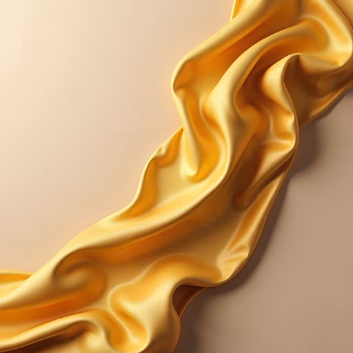 Golden Silk Illustration