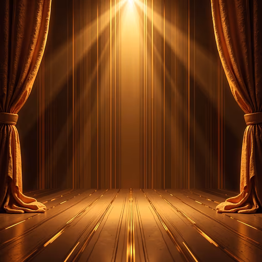 Golden Theater Stage