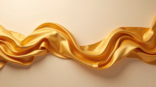 Golden Wave Illustration