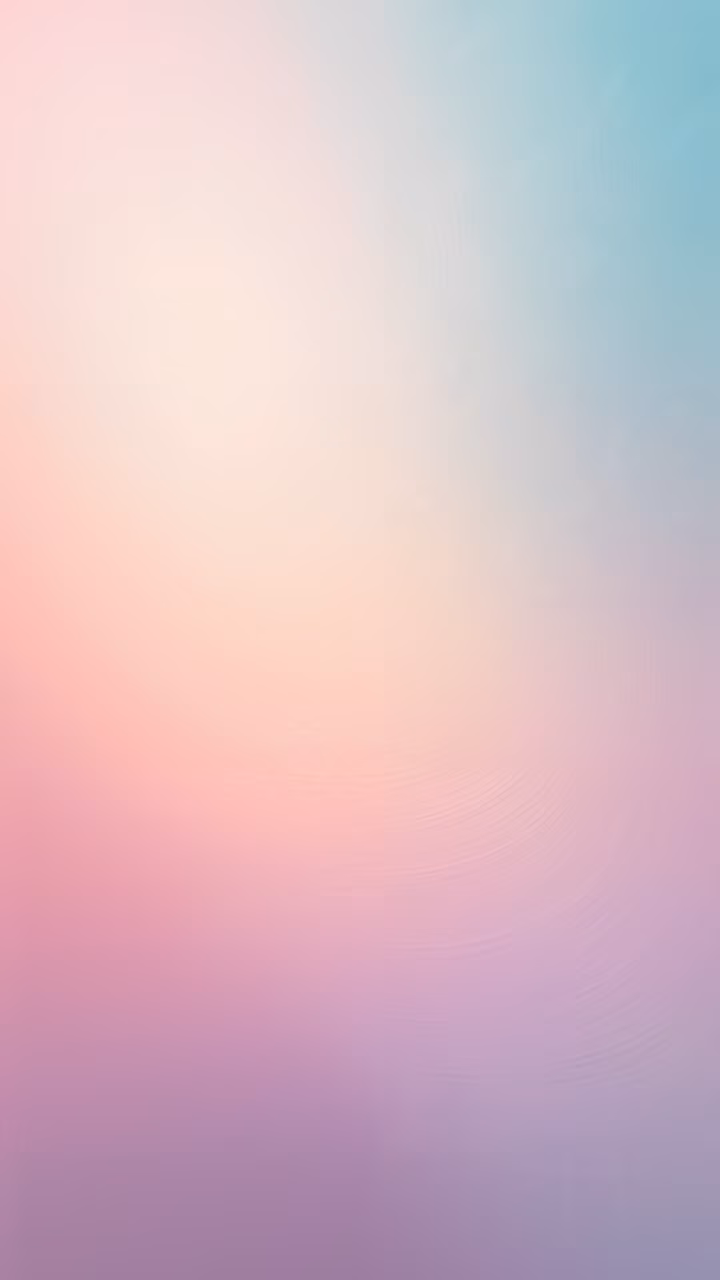 Abstract gradient sunset illustration featuring soft pastel hues and gentle ripples.
